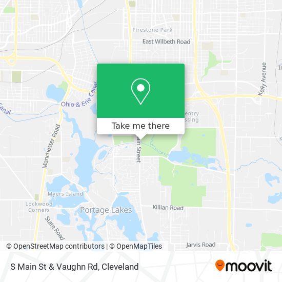 Mapa de S Main St & Vaughn Rd