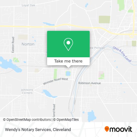Wendy's Notary Services map