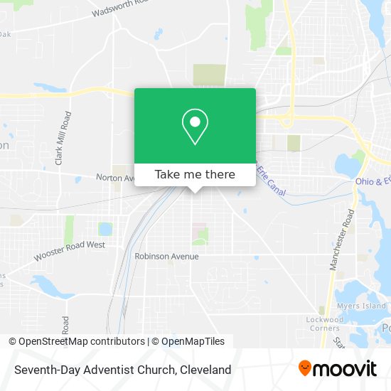 Seventh-Day Adventist Church map