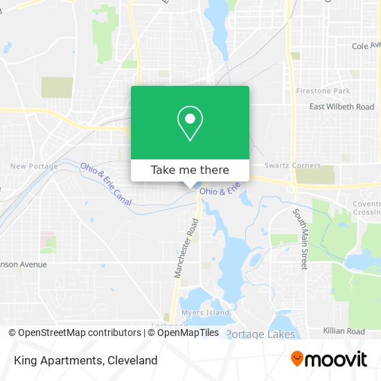 King Apartments map