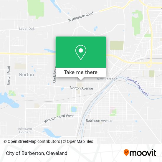 Mapa de City of Barberton