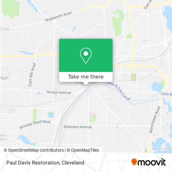 Mapa de Paul Davis Restoration