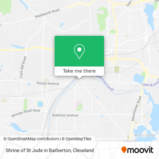 Mapa de Shrine of St Jude in Barberton