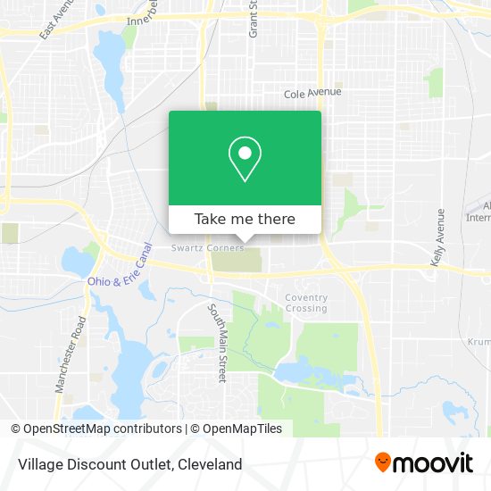 Village Discount Outlet map