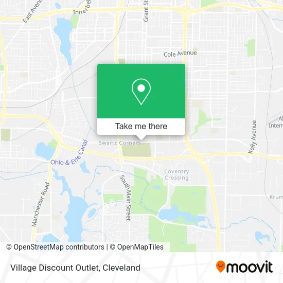 Village Discount Outlet map