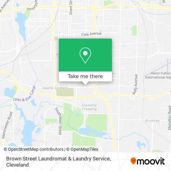 Brown Street Laundromat & Laundry Service map