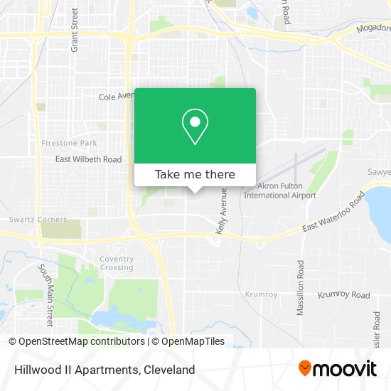 Hillwood II Apartments map