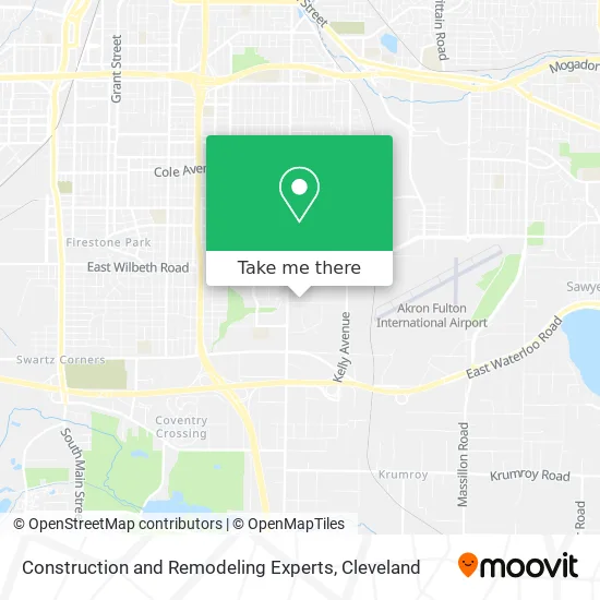 Construction and Remodeling Experts map