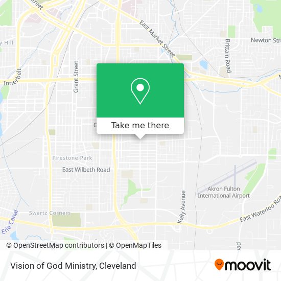 Vision of God Ministry map