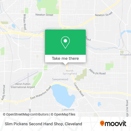 Slim Pickens Second Hand Shop map