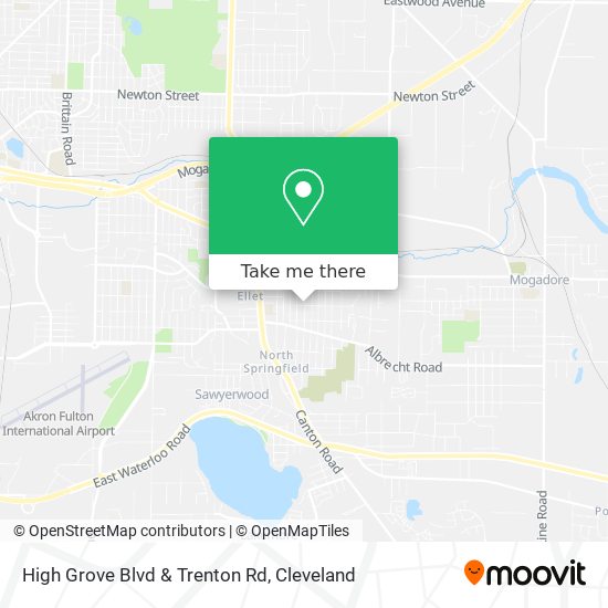 High Grove Blvd & Trenton Rd map