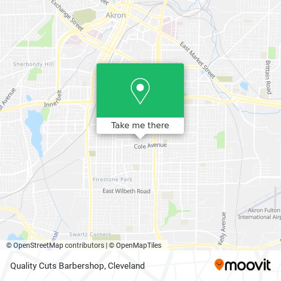 Quality Cuts Barbershop map