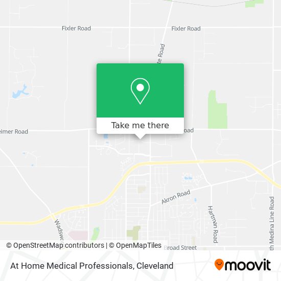 Mapa de At Home Medical Professionals