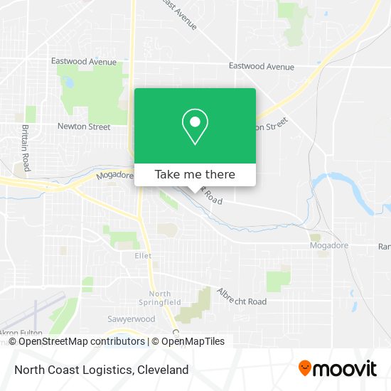North Coast Logistics map