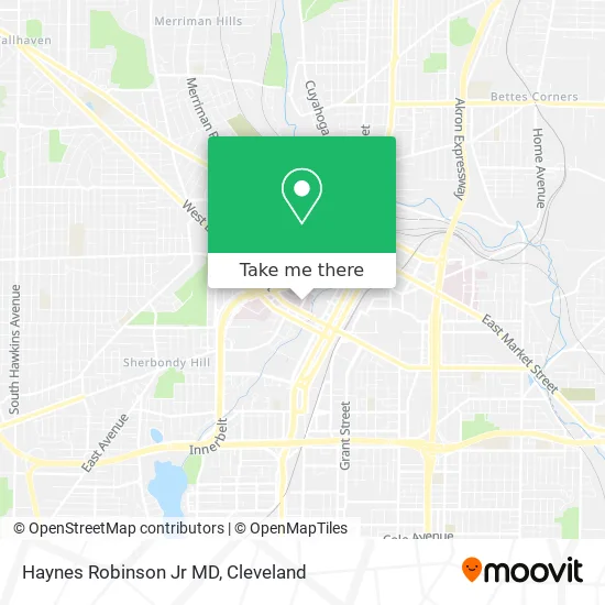 Mapa de Haynes Robinson Jr MD