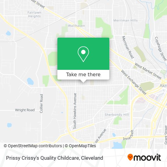 Prissy Crissy's Quality Childcare map