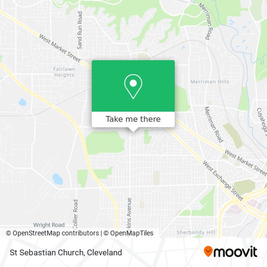 Mapa de St Sebastian Church