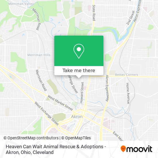 Mapa de Heaven Can Wait Animal Rescue & Adoptions - Akron, Ohio