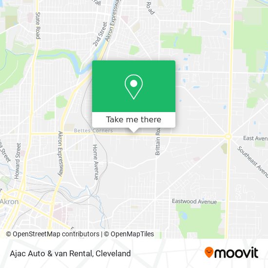 Ajac Auto & van Rental map