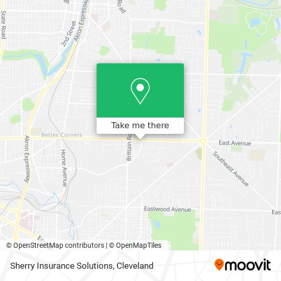 Sherry Insurance Solutions map