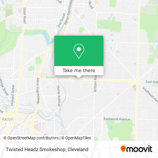 Twisted Headz Smokeshop map