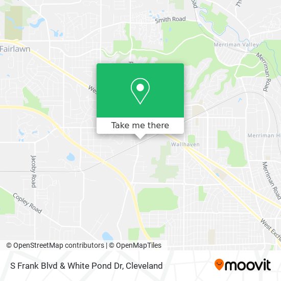 Mapa de S Frank Blvd & White Pond Dr