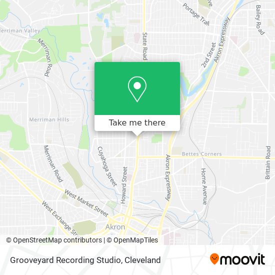 Grooveyard Recording Studio map
