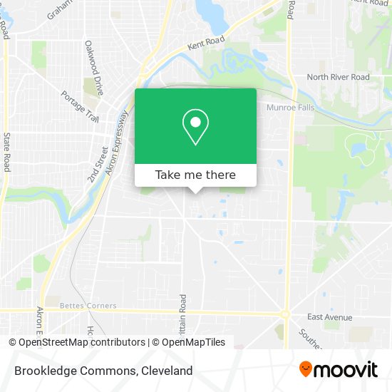 Brookledge Commons map