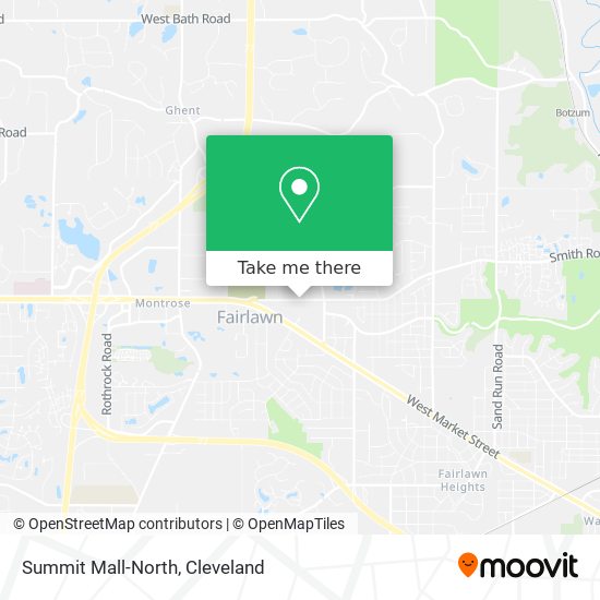 Summit Mall-North map