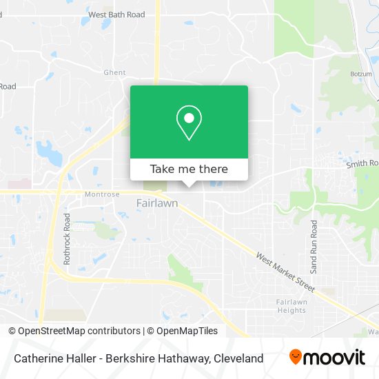 Catherine Haller - Berkshire Hathaway map