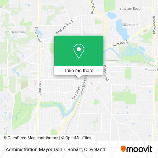 Administration Mayor Don L Robart map