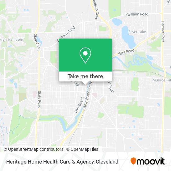 Heritage Home Health Care & Agency map