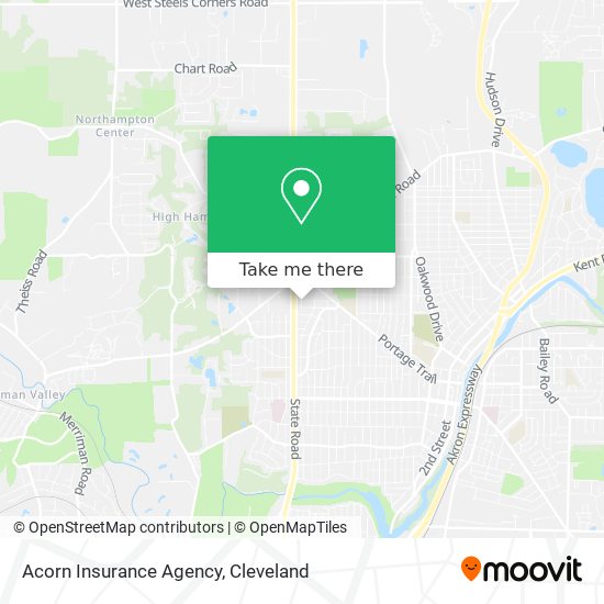 Mapa de Acorn Insurance Agency