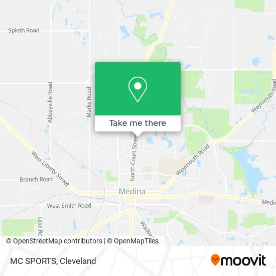 MC SPORTS map
