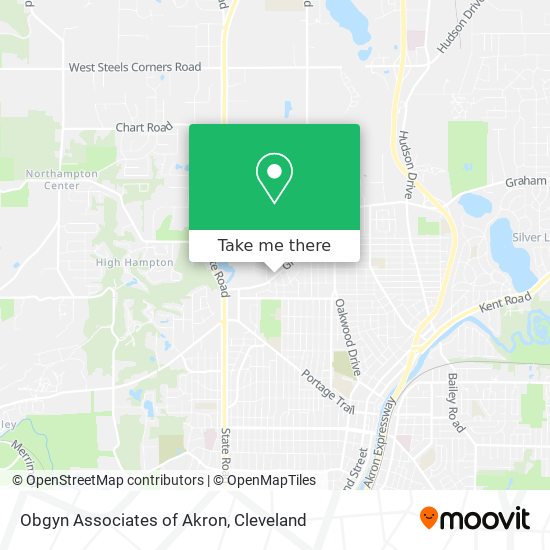 Obgyn Associates of Akron map