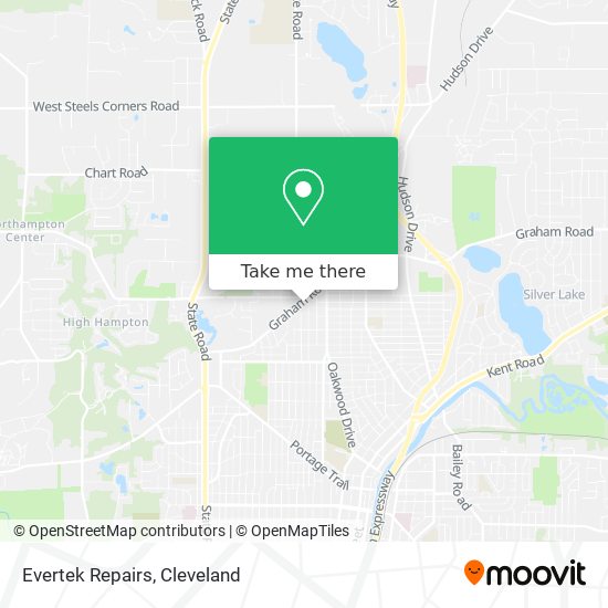 Mapa de Evertek Repairs