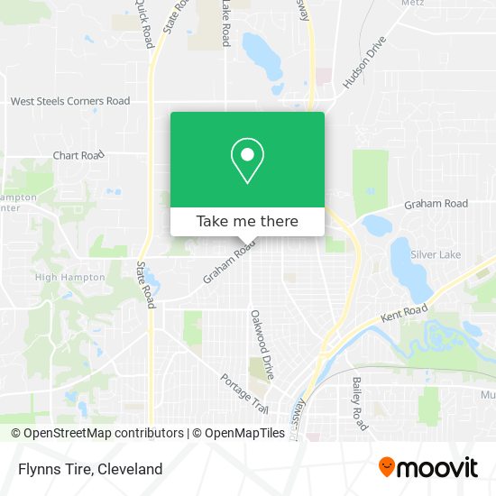 Flynns Tire map