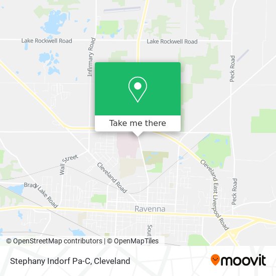Stephany Indorf Pa-C map