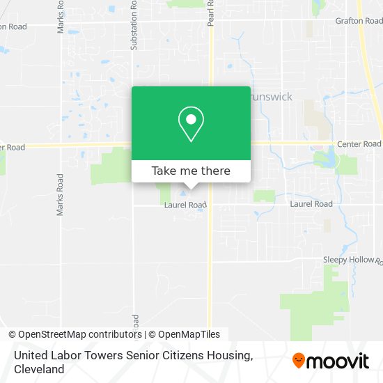 United Labor Towers Senior Citizens Housing map