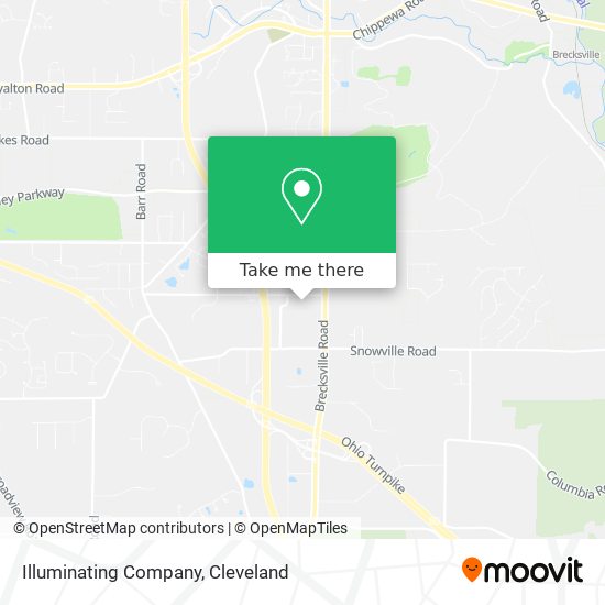 Mapa de Illuminating Company