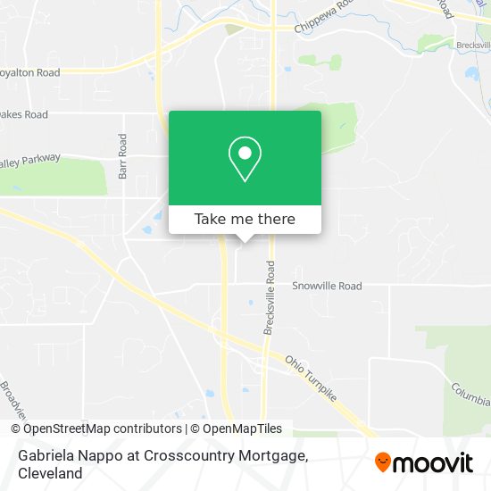 Gabriela Nappo at Crosscountry Mortgage map