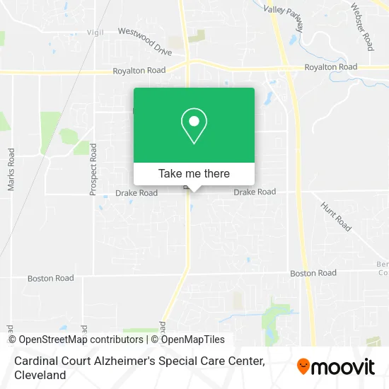 Mapa de Cardinal Court Alzheimer's Special Care Center