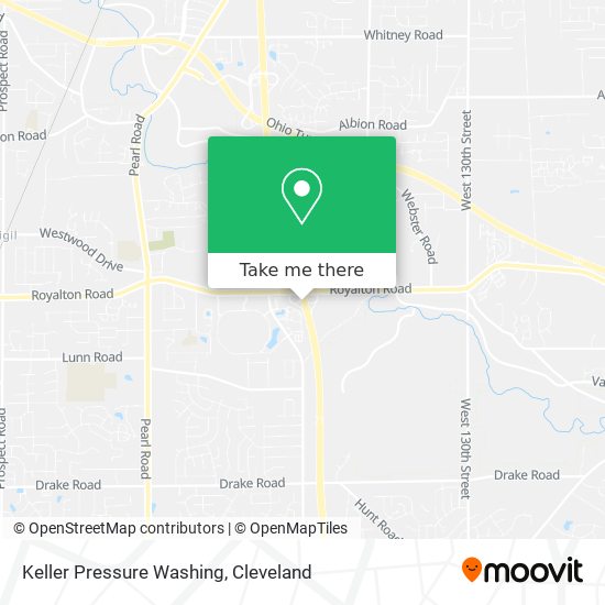 Keller Pressure Washing map