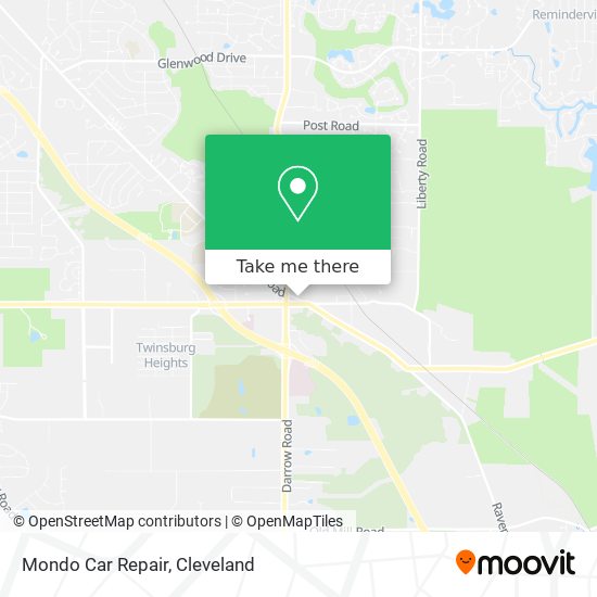 Mapa de Mondo Car Repair