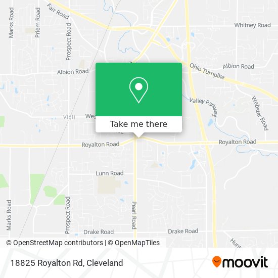 18825 Royalton Rd map