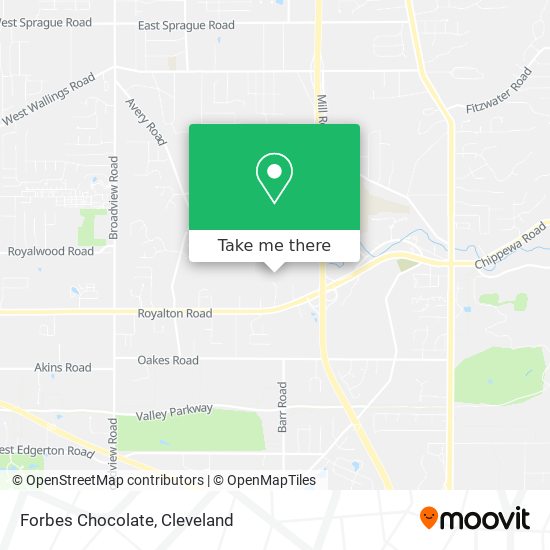 Mapa de Forbes Chocolate