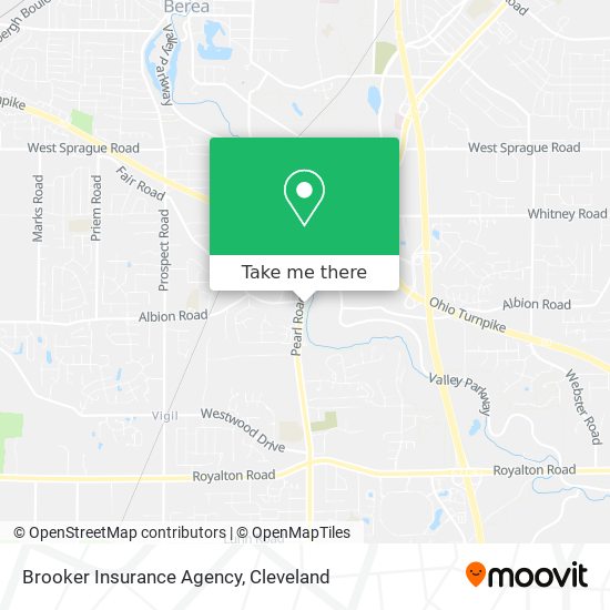 Brooker Insurance Agency map