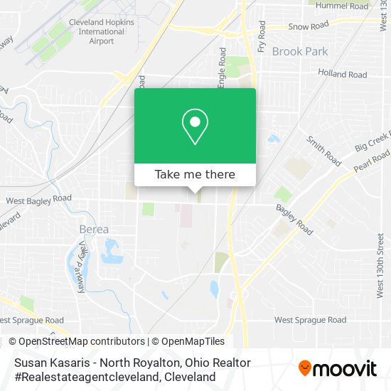 Susan Kasaris - North Royalton, Ohio Realtor #Realestateagentcleveland map