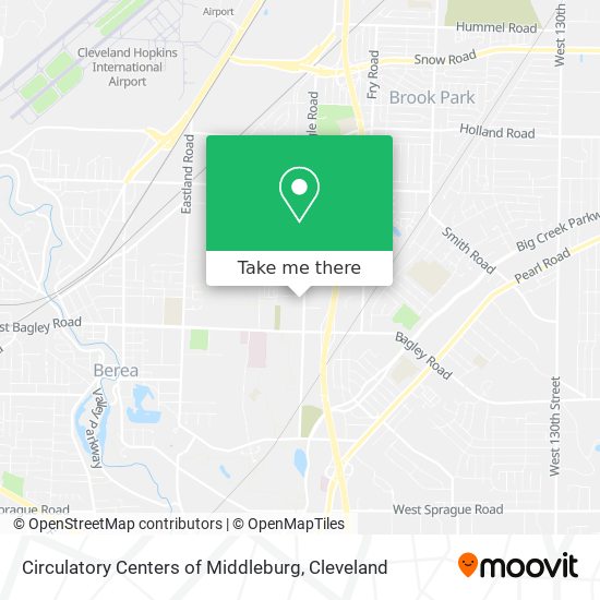 Mapa de Circulatory Centers of Middleburg