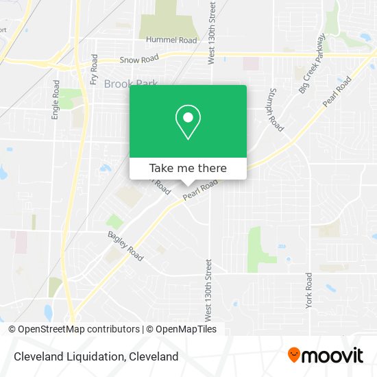 Mapa de Cleveland Liquidation